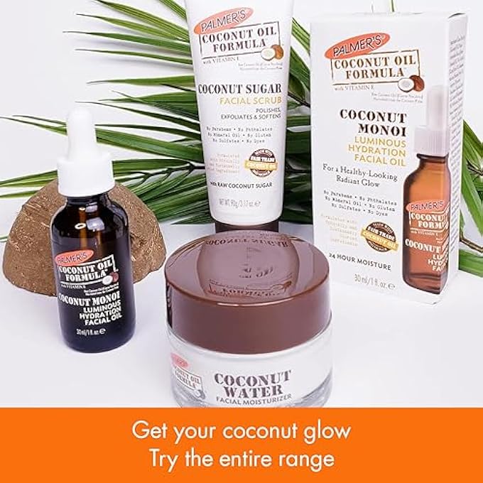PALMER'S COCONUT MONOI LUMINOUS HYDRATION FACIAL OIL - Image 4